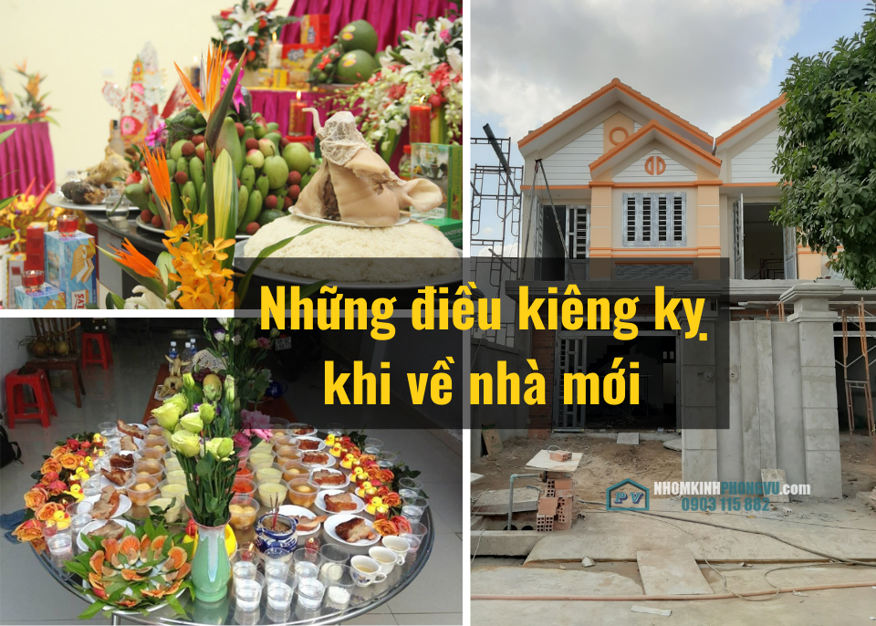 những điều kiêng kỵ khi về nhà mới