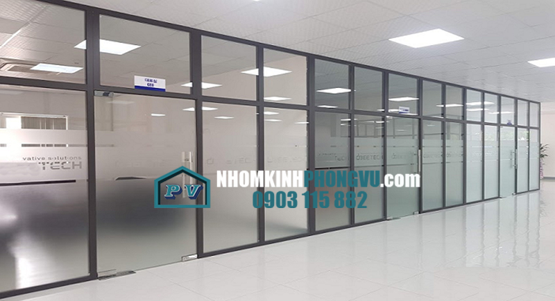 thi công vách nhôm kính xingfa nhà xưởng tại quận 12 tphcm