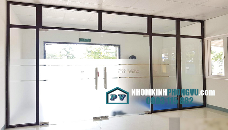 thi công vách nhôm kính xingfa tại quận 12 tphcm