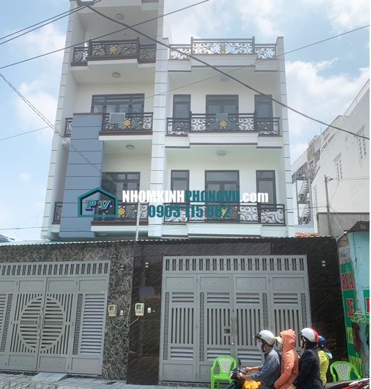 Thi công cửa nhôm Xingfa tại biệt thự đường Đoàn Thị Điểm, quận Phú Nhuận, TPHCM