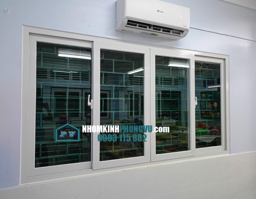 cửa lùa nhôm xingfa hệ 93