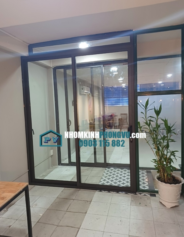 cửa lùa nhôm xingfa hệ 93