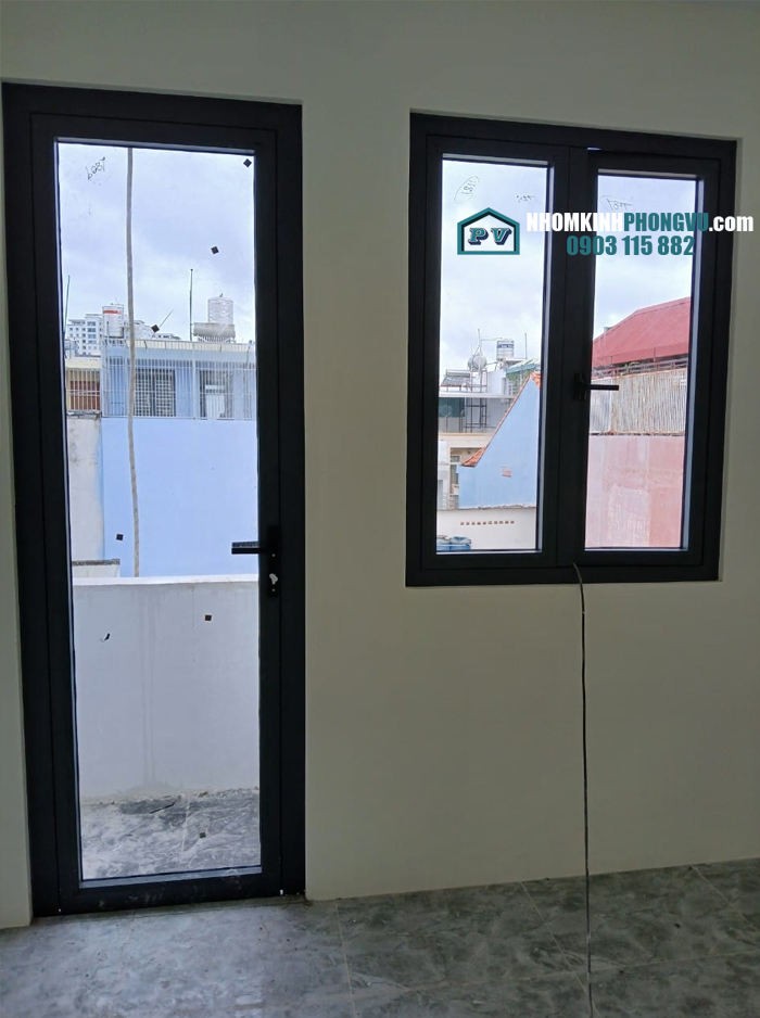 các mẫu cửa nhôm xingfa 1 cánh đẹp
