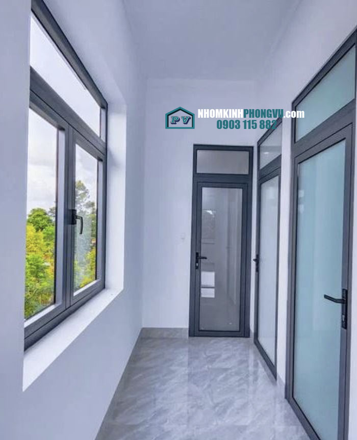 các mẫu cửa nhôm xingfa 1 cánh đẹp