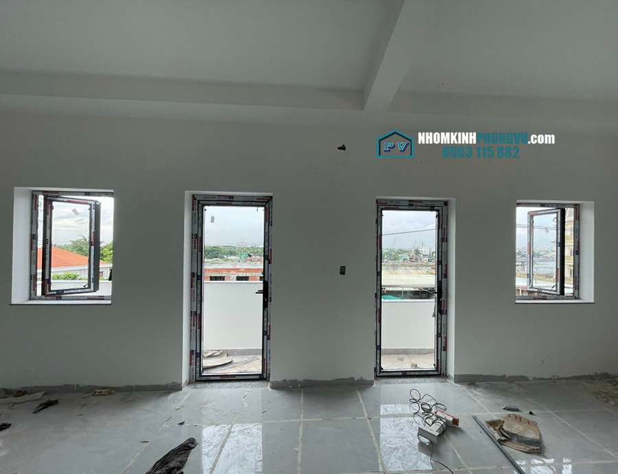 các mẫu cửa nhôm xingfa 1 cánh đẹp