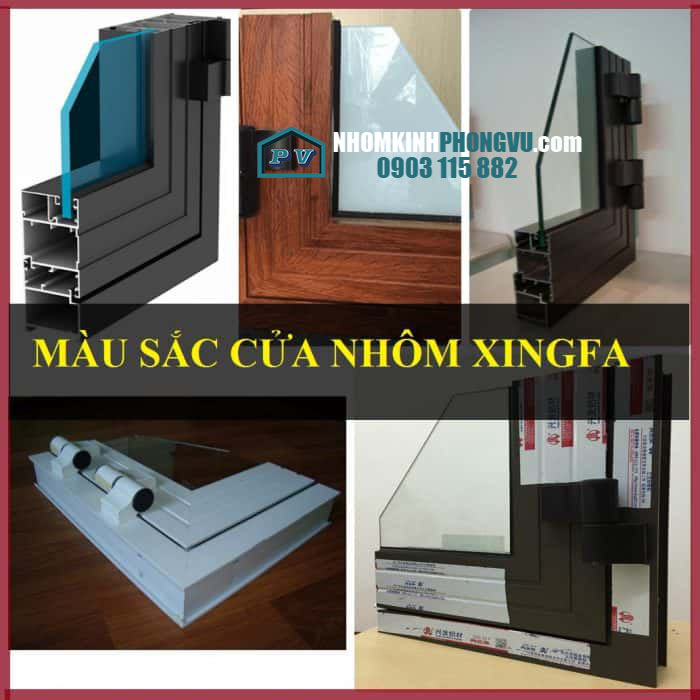 giá cửa nhôm xingfa hệ 55