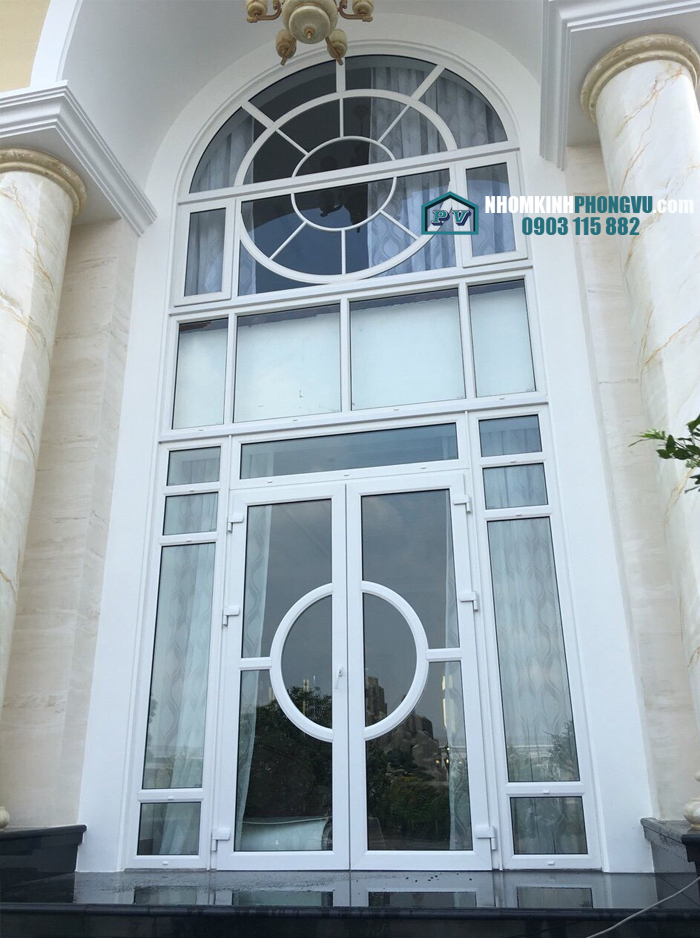 báo giá 79+ mẫu cửa đi nhôm xingfa 4 cánh