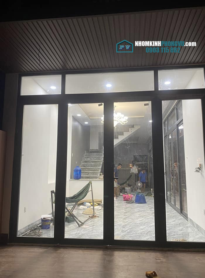 báo giá 79+ mẫu cửa đi nhôm xingfa 4 cánh