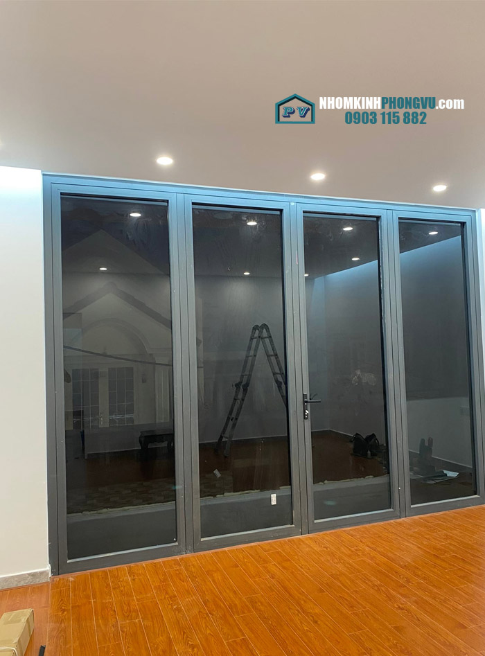 báo giá 79+ mẫu cửa đi nhôm xingfa 4 cánh