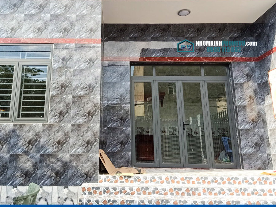 báo giá 79+ mẫu cửa đi nhôm xingfa 4 cánh
