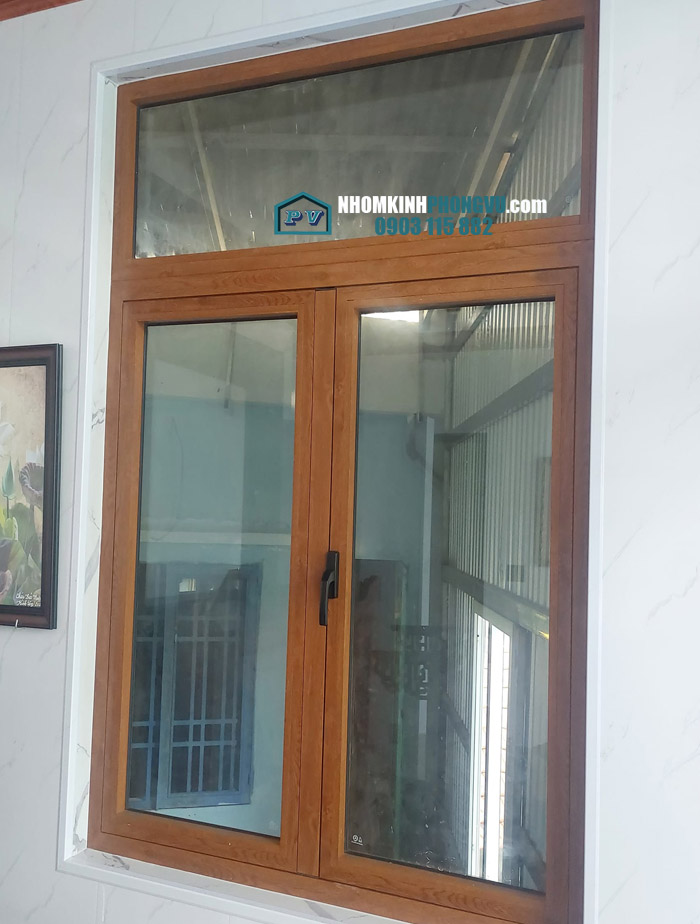 Mẫu cửa sổ nhôm xingfa 2 cánh