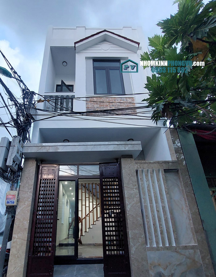 Mẫu cửa sổ nhôm xingfa 2 cánh