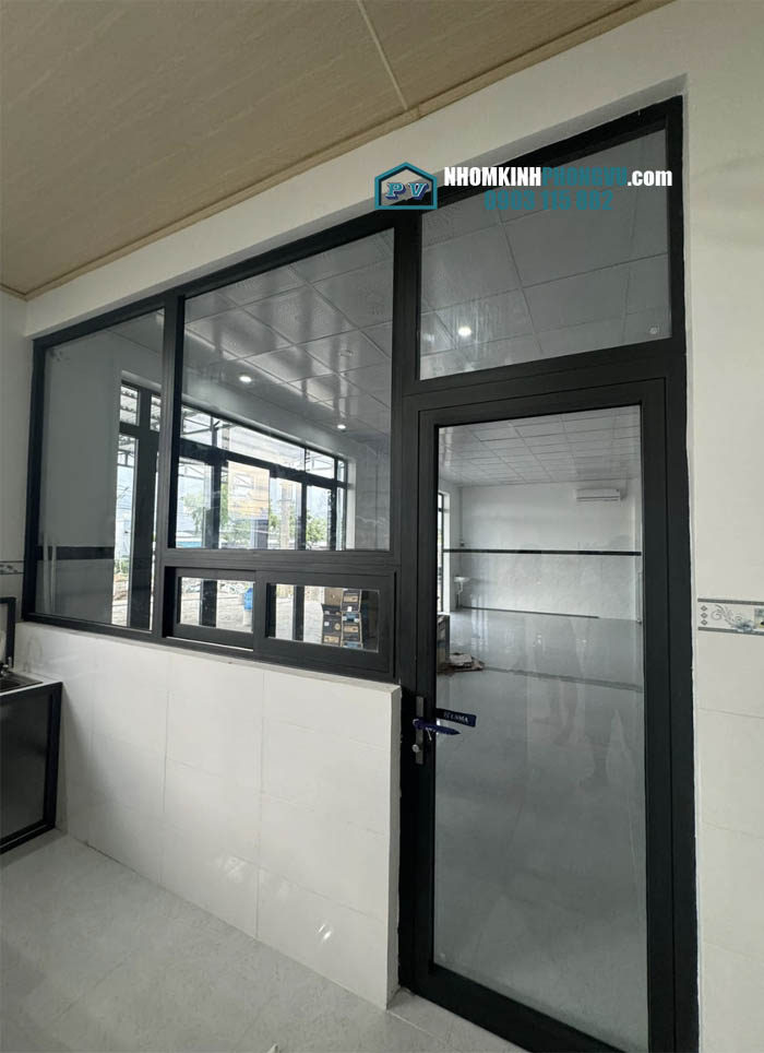 Mẫu cửa sổ nhôm xingfa 2 cánh