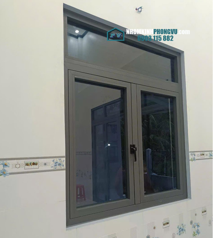 Mẫu cửa sổ nhôm xingfa 2 cánh