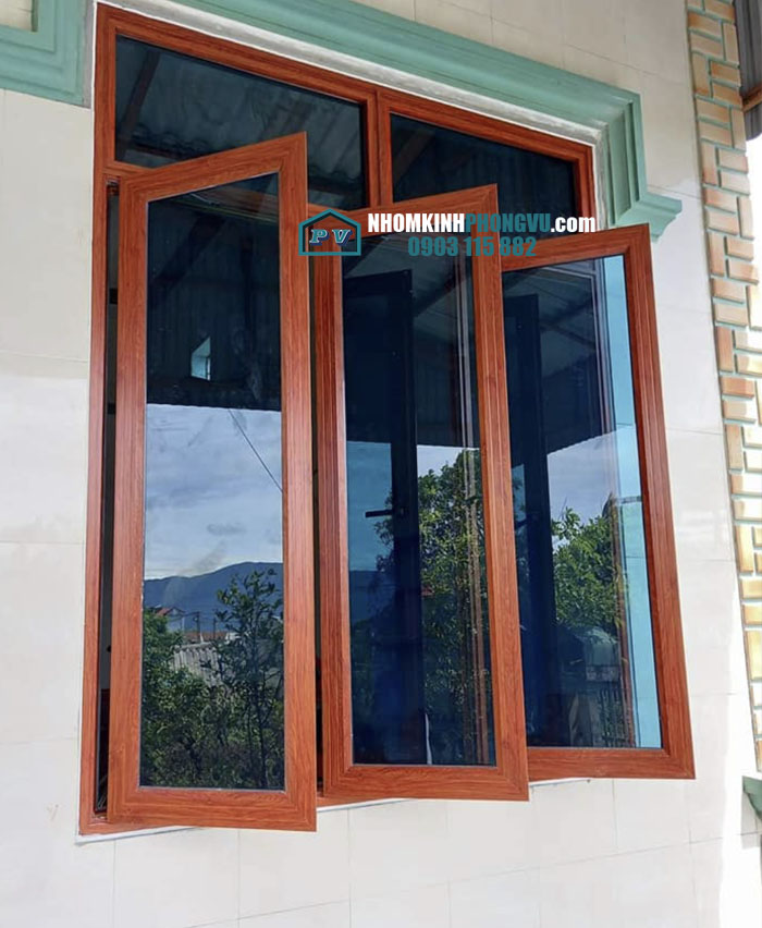 mẫu cửa sổ nhôm xingfa 3 cánh
