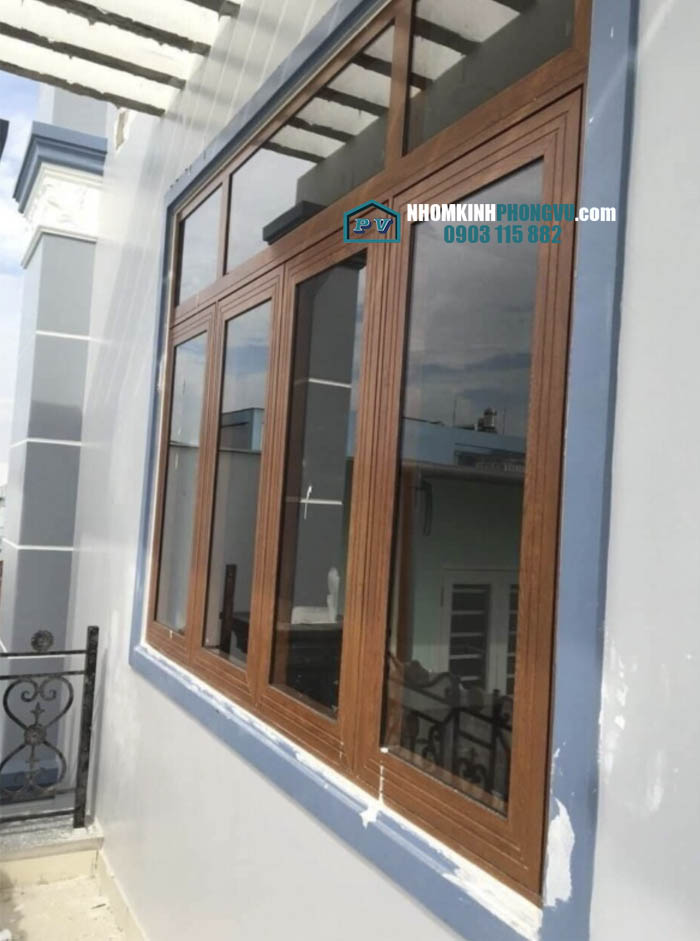mẫu cửa sổ nhôm xingfa 4 cánh