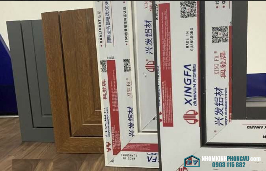 phân biệt nhôm xingfa Nhập khẩu Quảng Đông và Nhôm Xingfa Việt Nam
