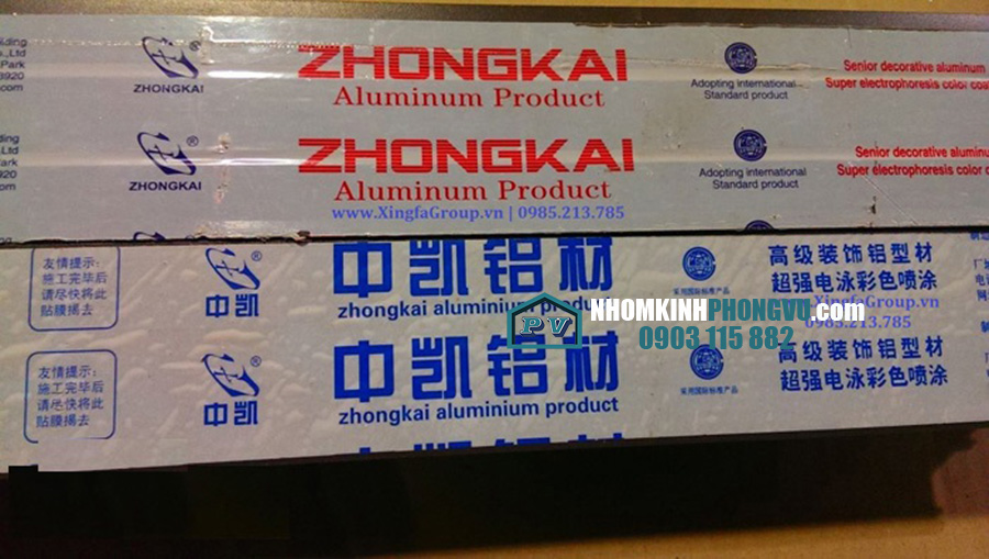 Tìm hiểu, phân biệt nhôm xingfa Nhập khẩu Quảng Đông và Nhôm Xingfa Việt Nam