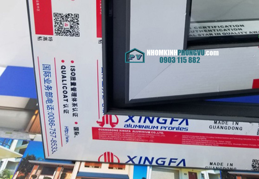 Tìm hiểu, phân biệt nhôm xingfa Nhập khẩu Quảng Đông và Nhôm Xingfa Việt Nam