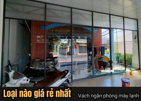 vách ngăn phòng máy lạnh loại nào giá rẻ nhất