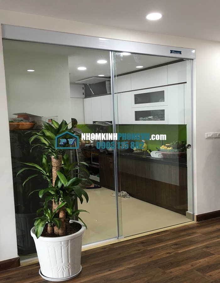 vách ngăn phòng bếp/ che bếp