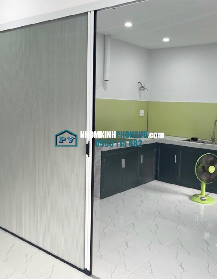 vách ngăn phòng bếp/ che bếp