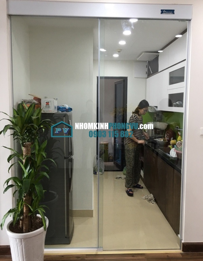 vách ngăn phòng bếp/ che bếp