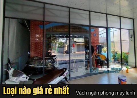 Giải đáp: Vách ngăn phòng máy lạnh loại nào giá rẻ nhất?